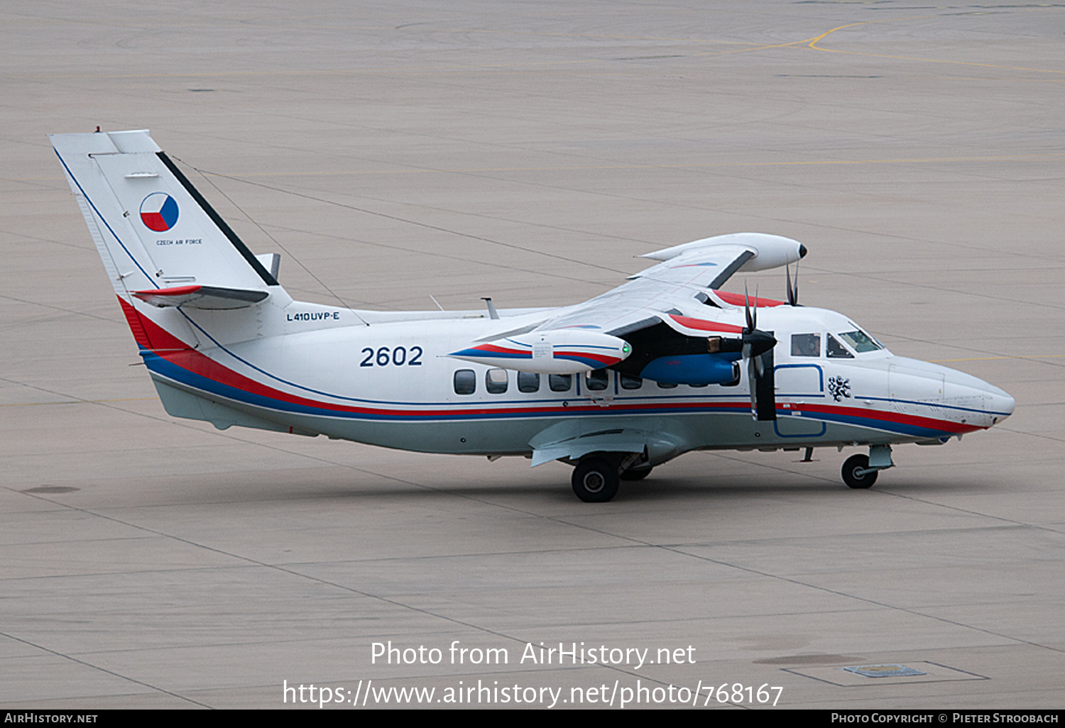 Aircraft Photo of 2602 | Let L-410UVP-E Turbolet | Czechia - Air Force | AirHistory.net #768167