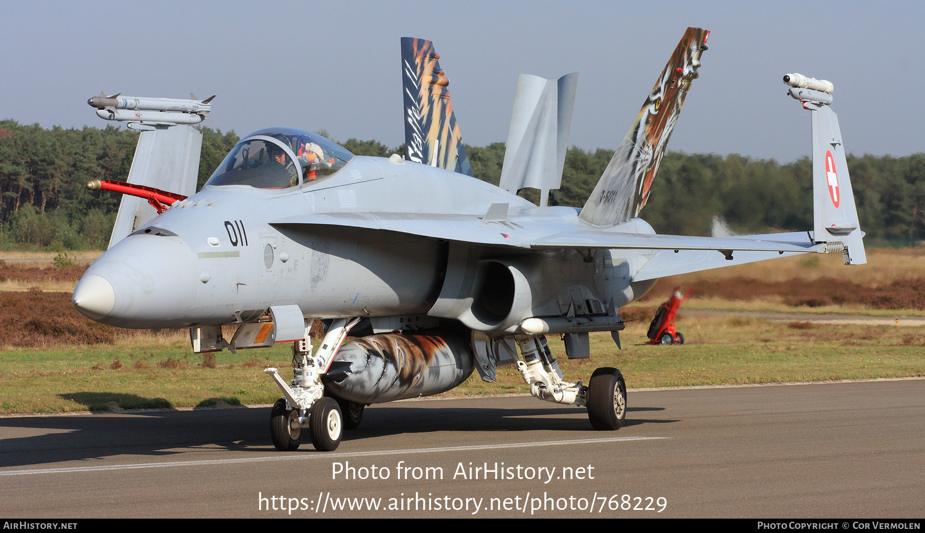 Aircraft Photo of J-5011 | McDonnell Douglas F/A-18C Hornet | Switzerland - Air Force | AirHistory.net #768229