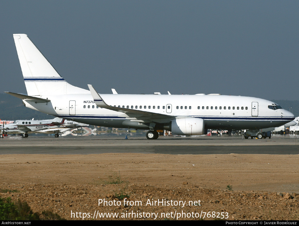 Aircraft Photo of N737GG | Boeing 737-74Q BBJ | AirHistory.net #768253