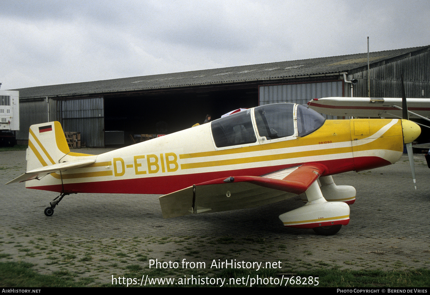 Aircraft Photo of D-EBIB | Jodel DR-1050 Ambassadeur | AirHistory.net #768285