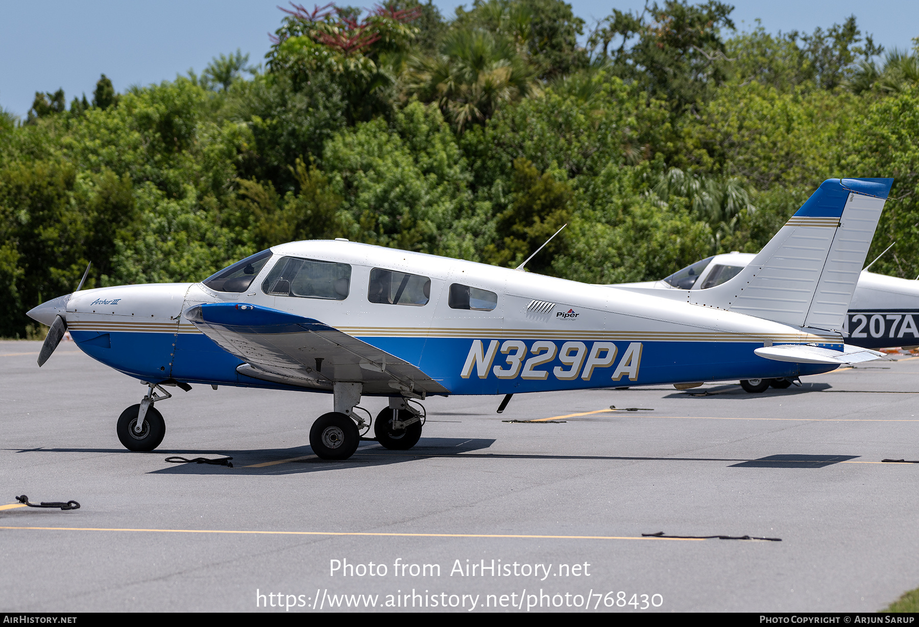 Aircraft Photo of N329PA | Piper PA-28-181 Archer III | AirHistory.net #768430