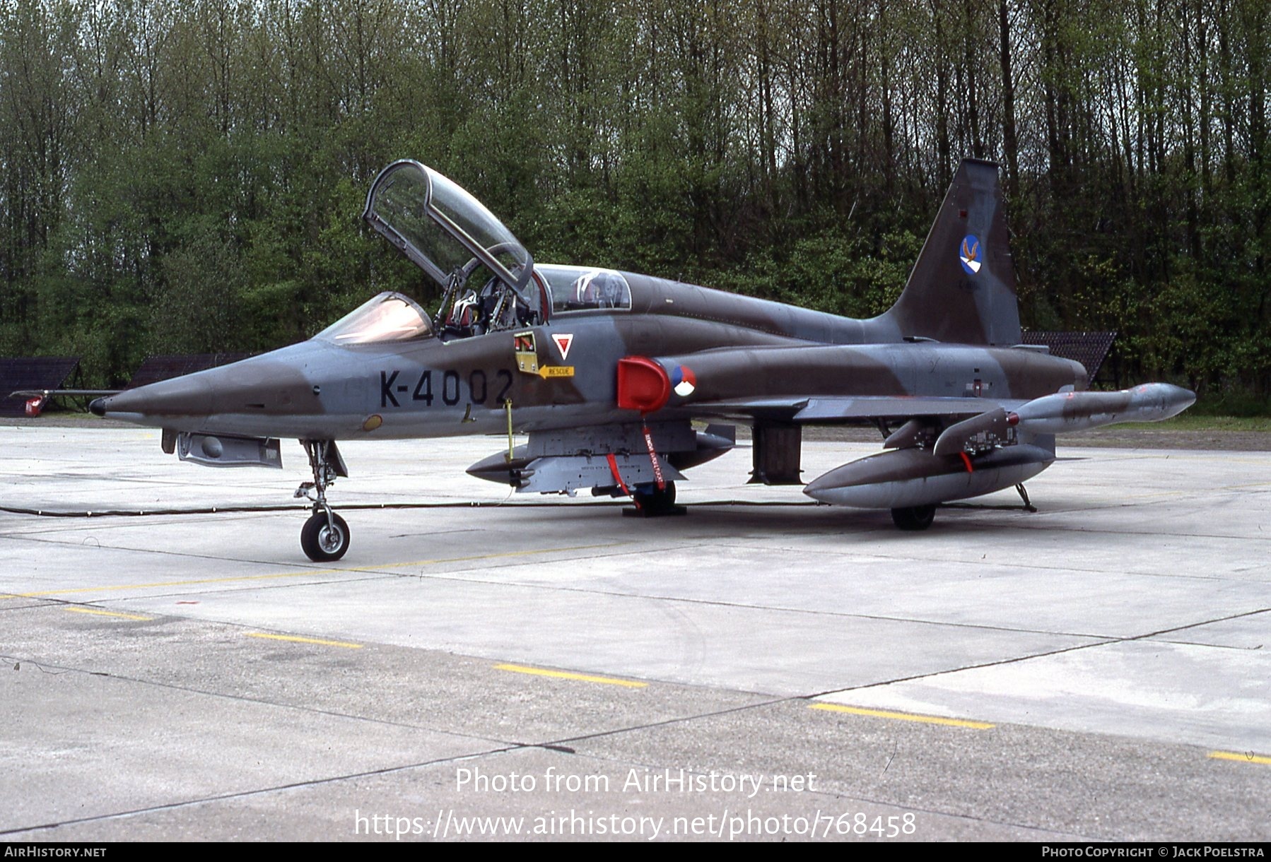 Aircraft Photo of K-4002 | Canadair NF-5B | Netherlands - Air Force | AirHistory.net #768458