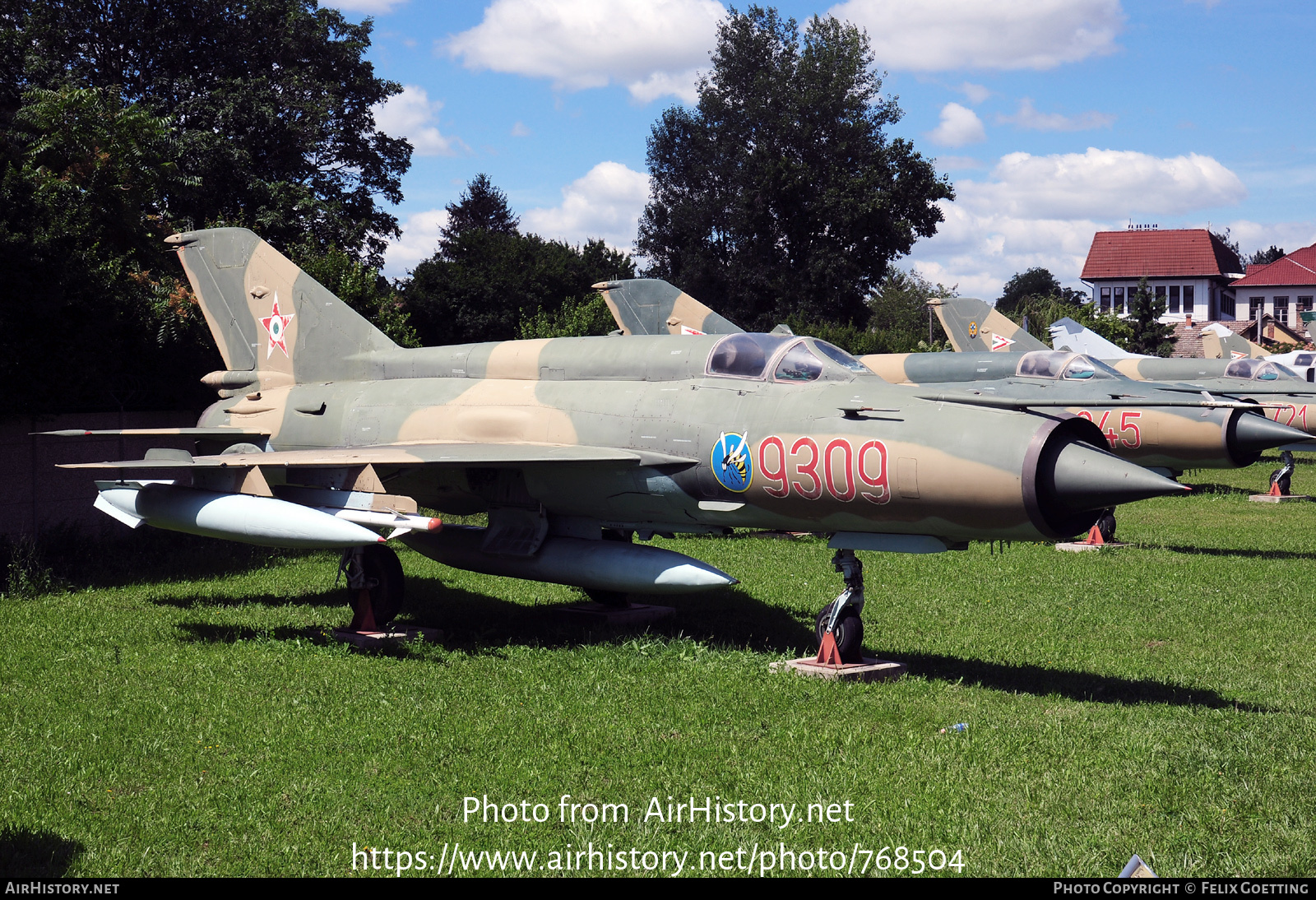 Aircraft Photo of 9309 | Mikoyan-Gurevich MiG-21MF | Hungary - Air Force | AirHistory.net #768504