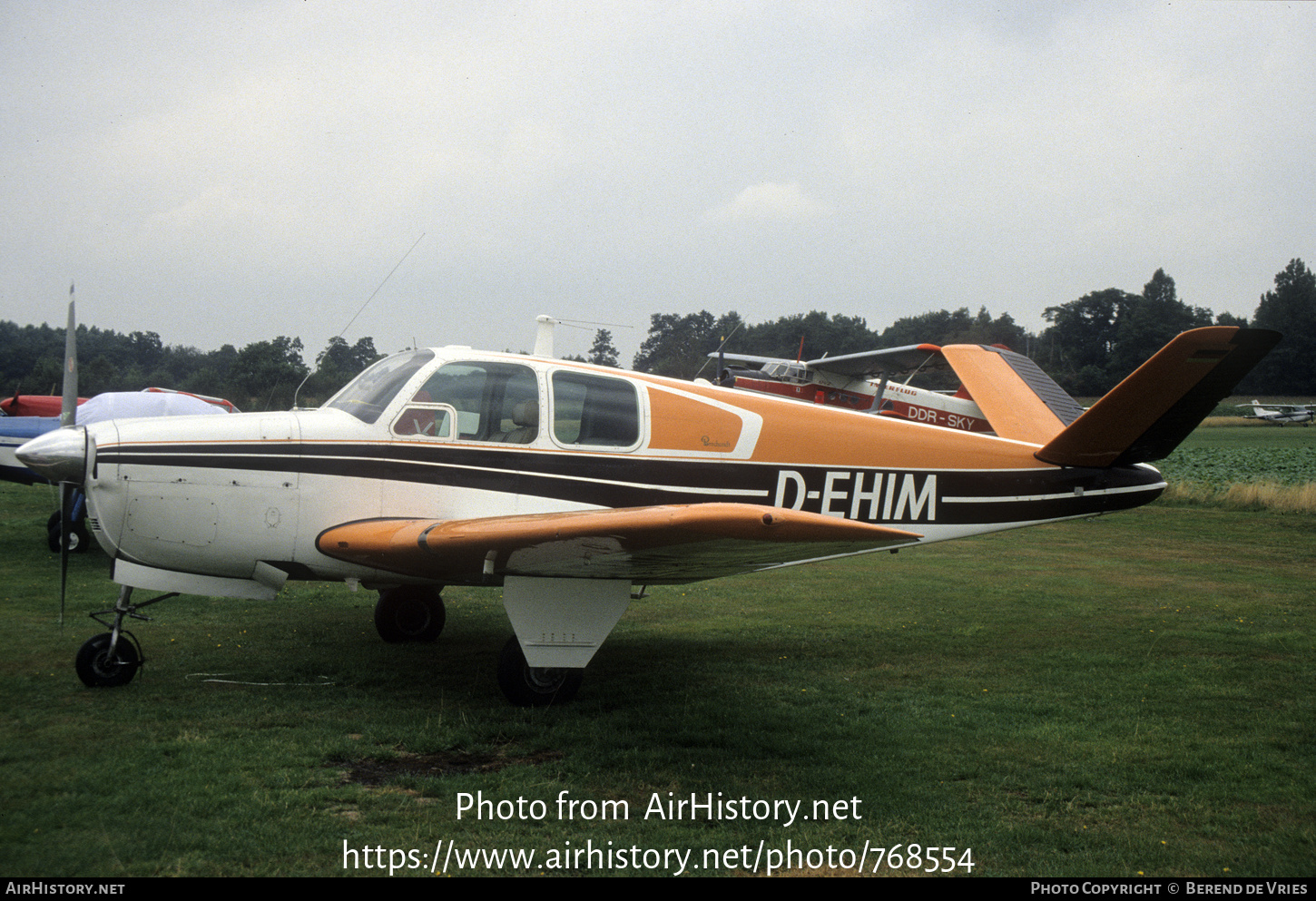 Aircraft Photo of D-EHIM | Beech 35 Bonanza | AirHistory.net #768554