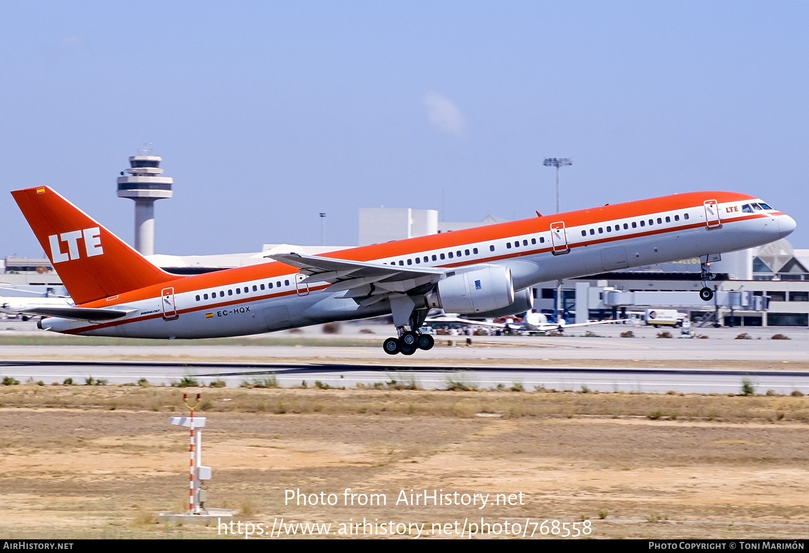 Aircraft Photo of EC-HQX | Boeing 757-2G5 | LTE International Airways | AirHistory.net #768558