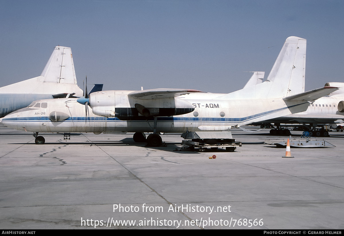 Aircraft Photo of ST-AQM | Antonov An-26 | AirHistory.net #768566