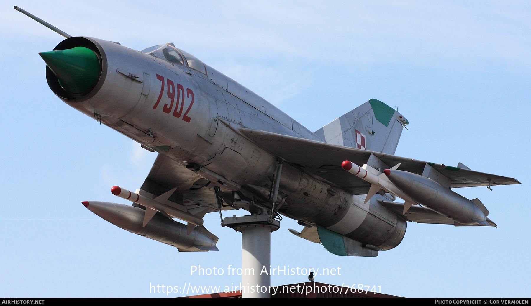 Aircraft Photo of 7902 | Mikoyan-Gurevich MiG-21MF | Poland - Air Force | AirHistory.net #768741