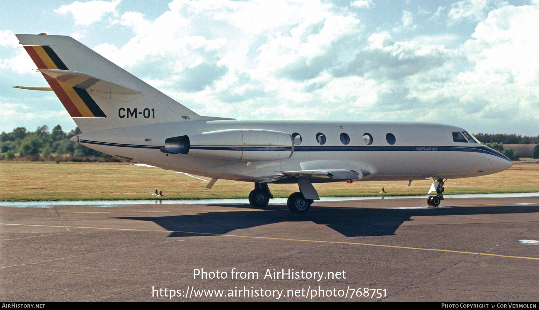 Aircraft Photo of CM-01 | Dassault Falcon 20E | Belgium - Air Force | AirHistory.net #768751