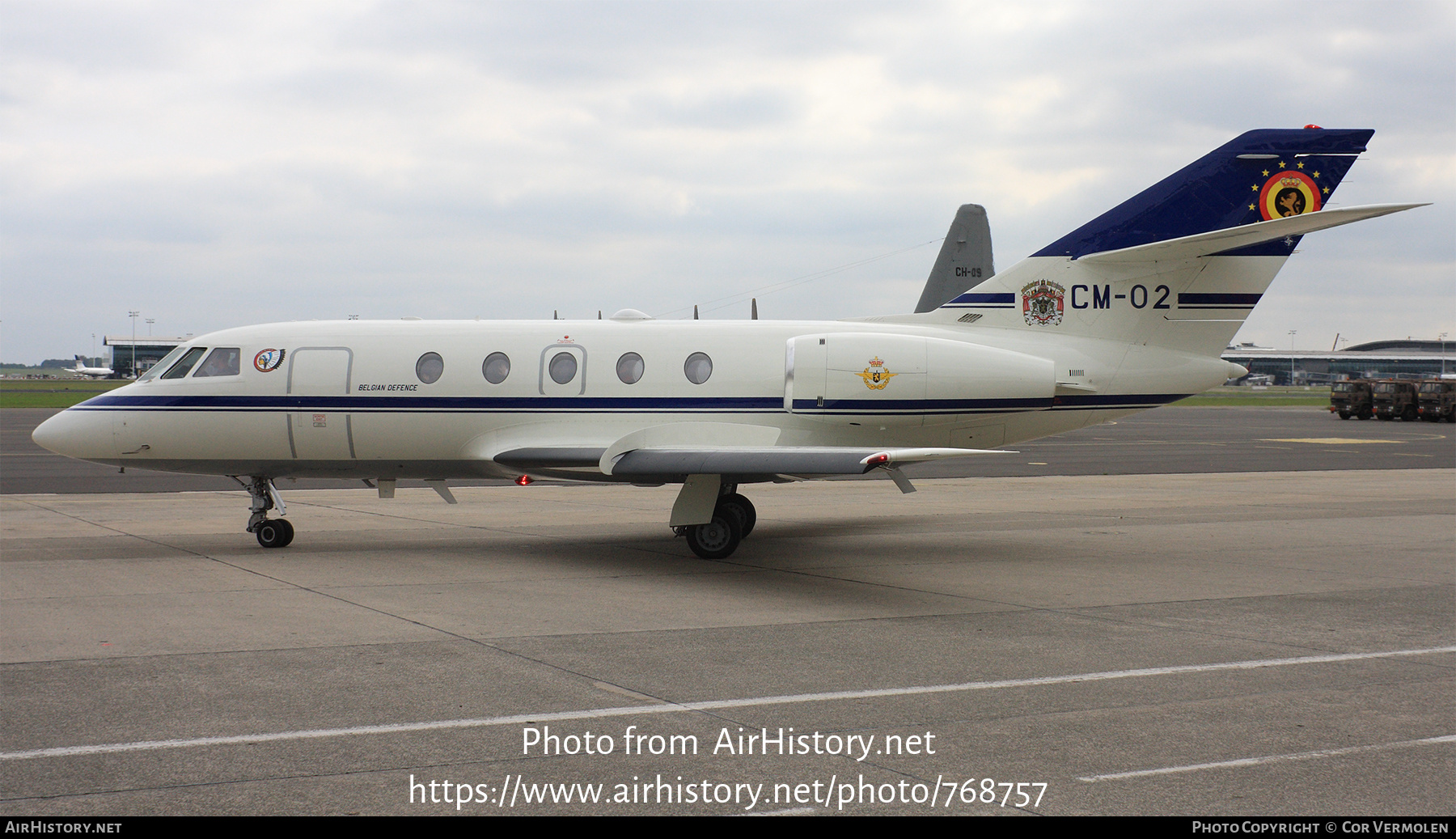 Aircraft Photo of CM-02 | Dassault Falcon 20E-5 | Belgium - Air Force | AirHistory.net #768757