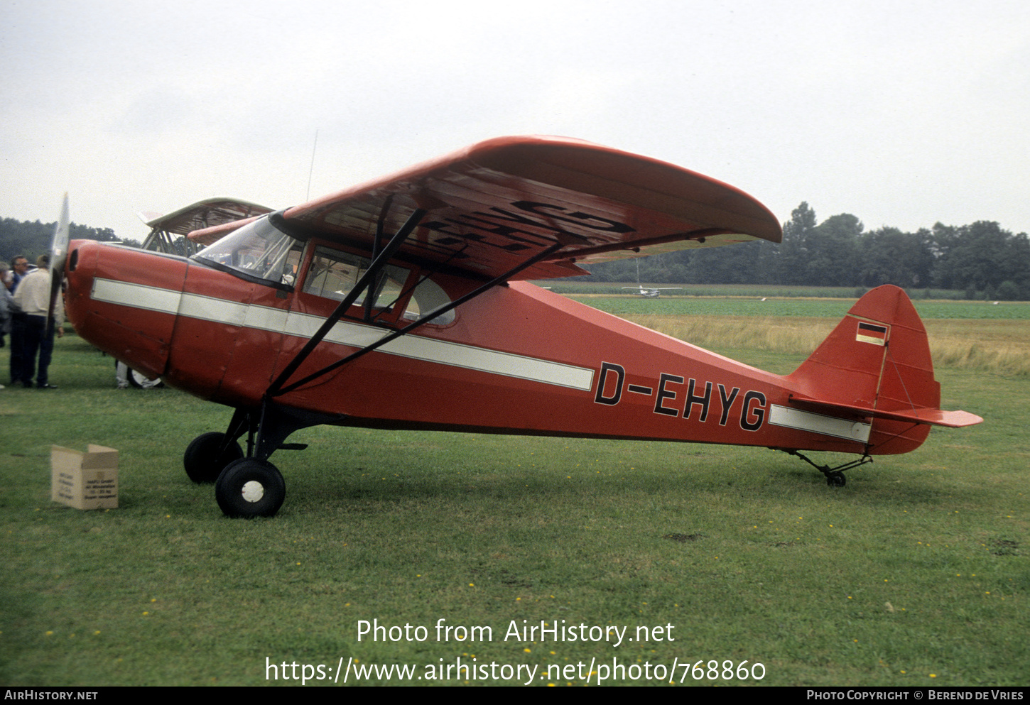 Aircraft Photo of D-EHYG | Piper J-4A Cub Coupe | AirHistory.net #768860