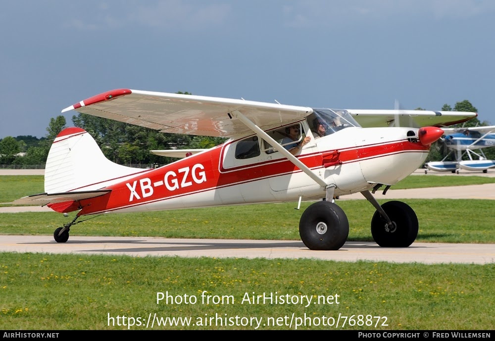 Aircraft Photo of XB-GZG | Cessna 170B | AirHistory.net #768872