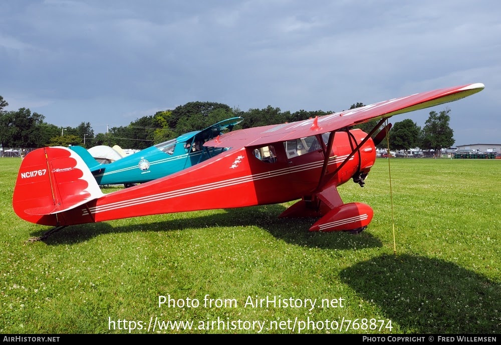 Aircraft Photo of N11767 / NC11767 | Monocoupe 90A | AirHistory.net #768874