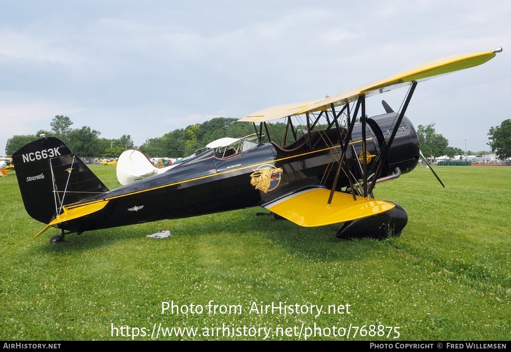 Aircraft Photo of N663K / NC663K | Stearman 4-E Junior Speedmail | AirHistory.net #768875