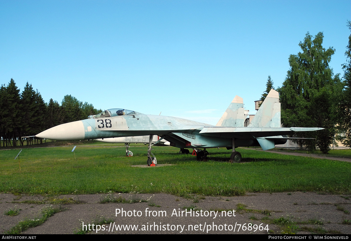 Aircraft Photo of 38 black | Sukhoi Su-27S | Belarus - Air Force | AirHistory.net #768964