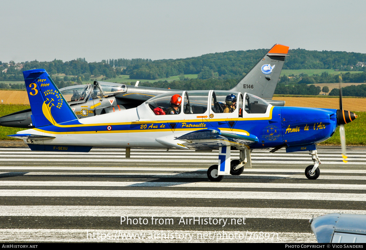 Aircraft Photo of 104 | Socata TB-30 Epsilon | France - Air Force | AirHistory.net #768971