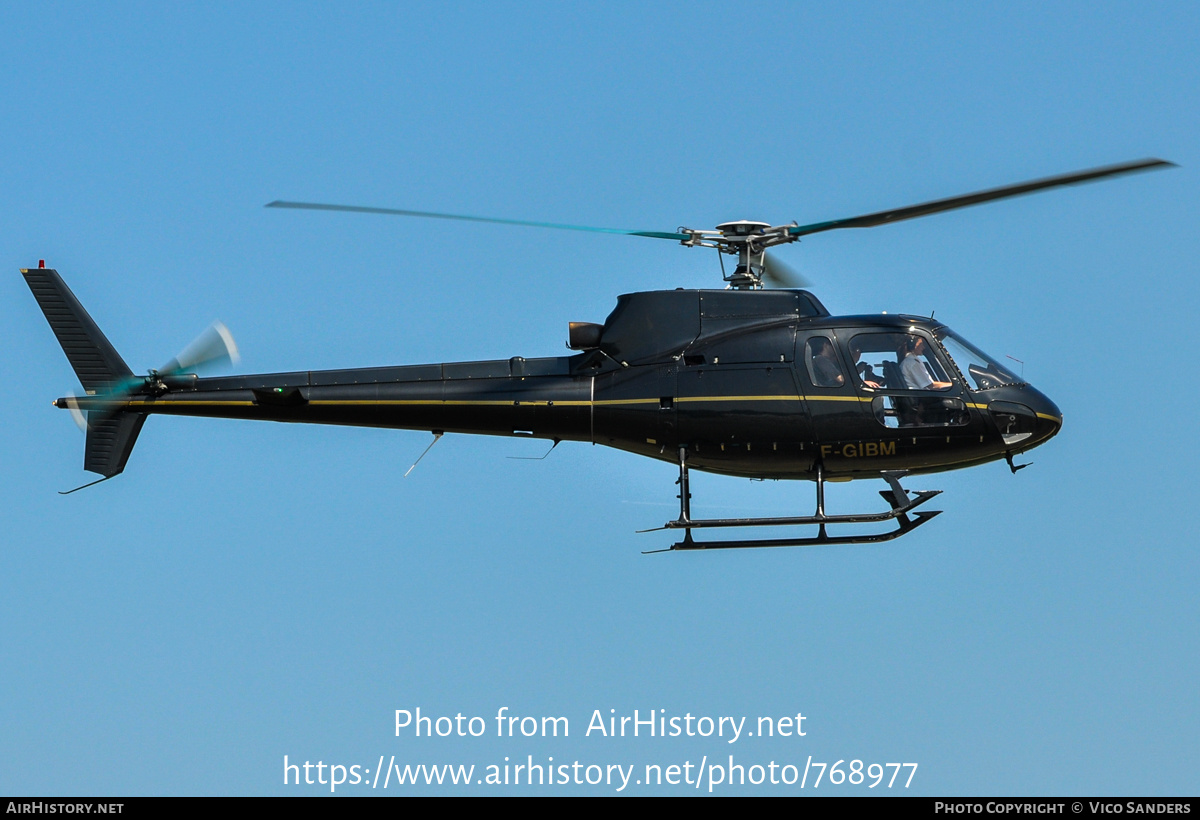 Aircraft Photo of F-GIBM | Aerospatiale AS-350B Ecureuil | AirHistory.net #768977