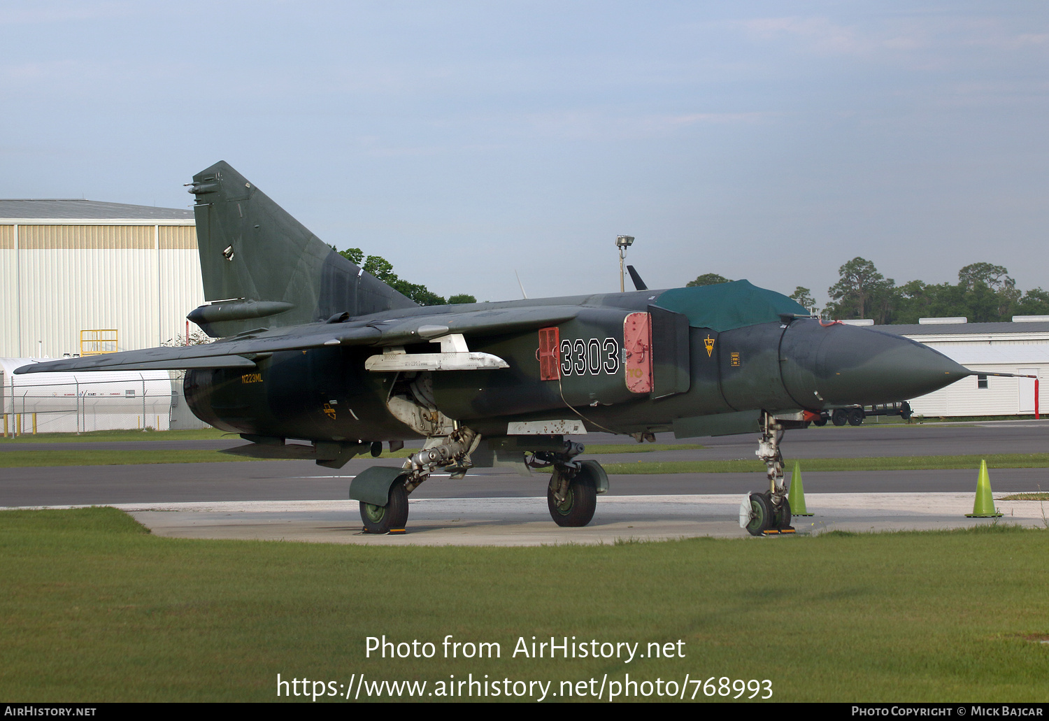 Aircraft Photo of N223ML | Mikoyan-Gurevich MiG-23ML | AirHistory.net #768993