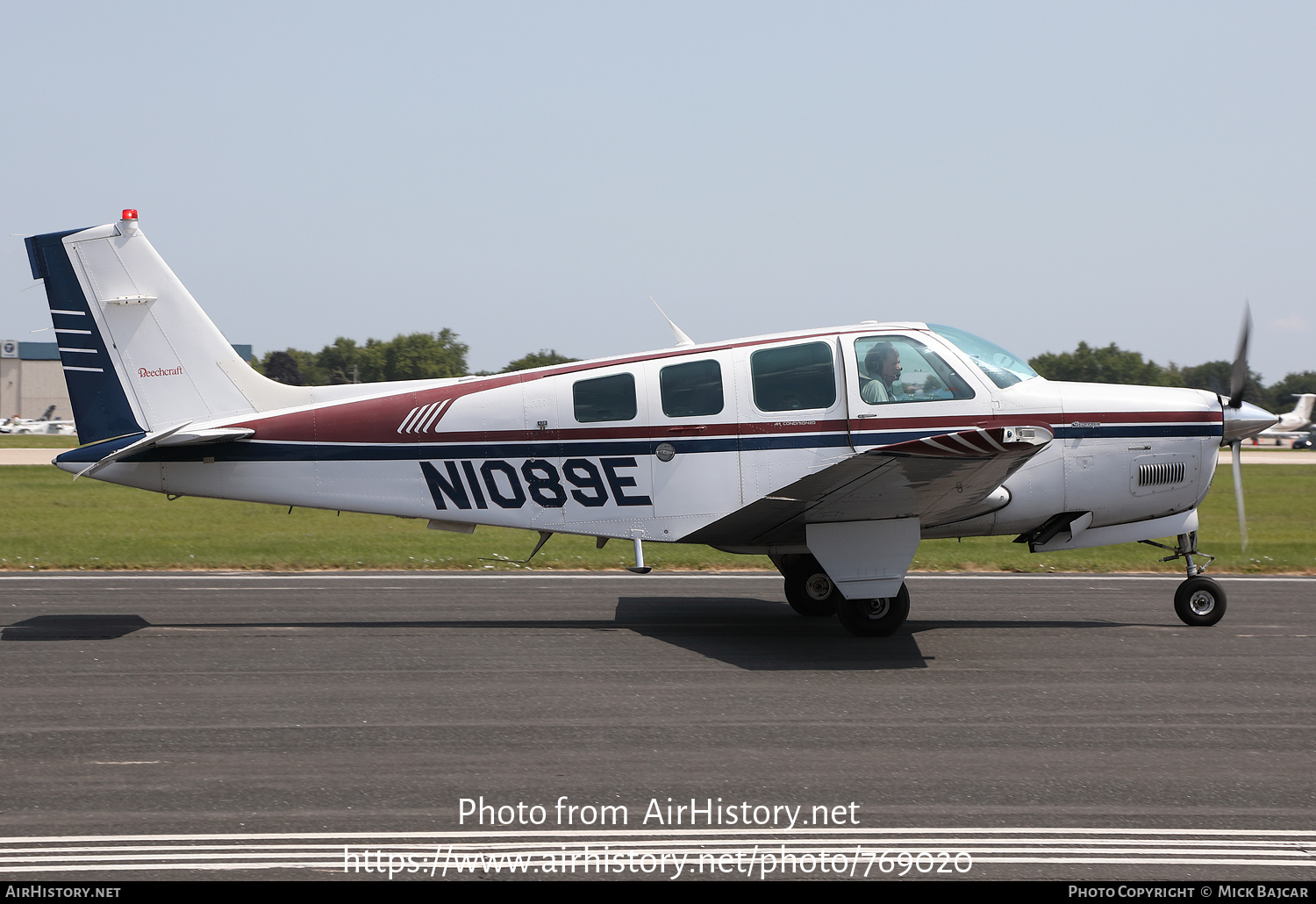 Aircraft Photo of N1089E | Raytheon A36 Bonanza 36 | AirHistory.net #769020