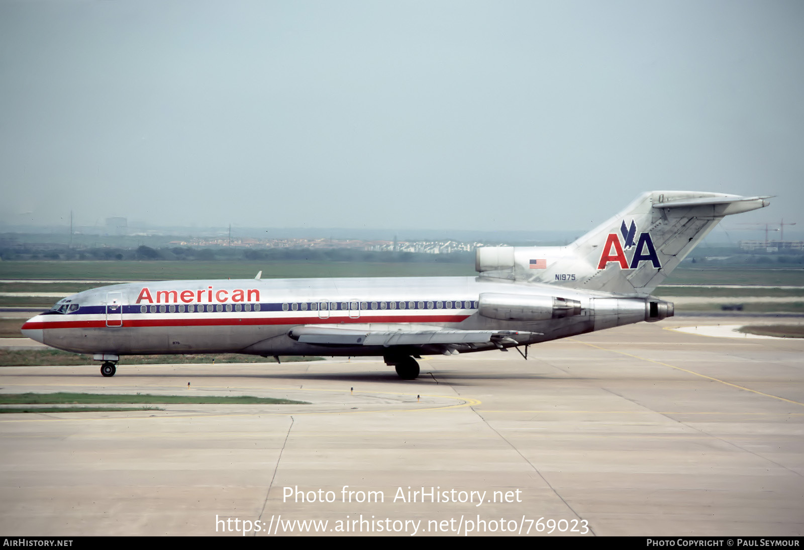 Aircraft Photo of N1975 | Boeing 727-23 | American Airlines | AirHistory.net #769023