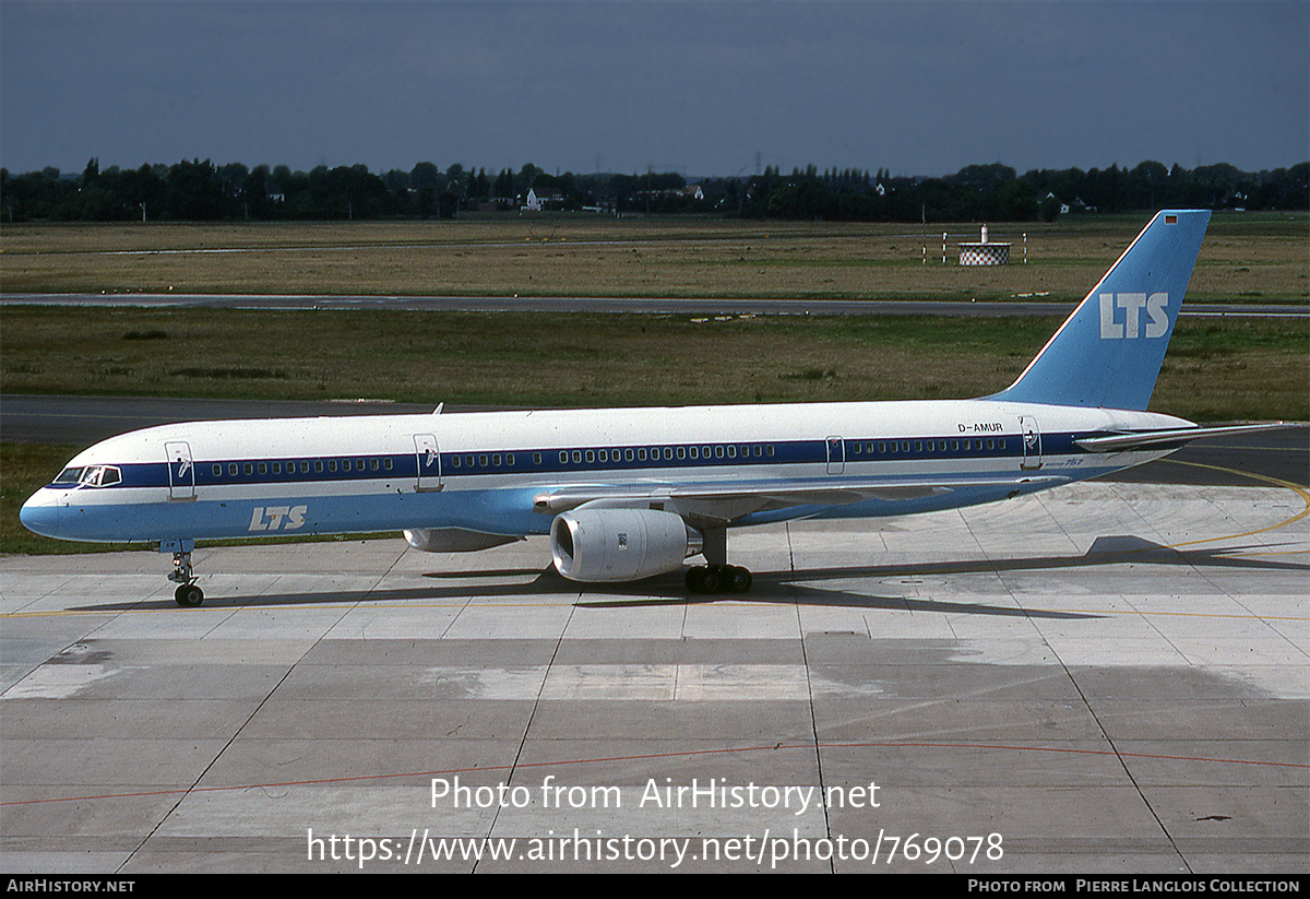 Aircraft Photo of D-AMUR | Boeing 757-2G5 | LTS - Lufttransport Süd | AirHistory.net #769078