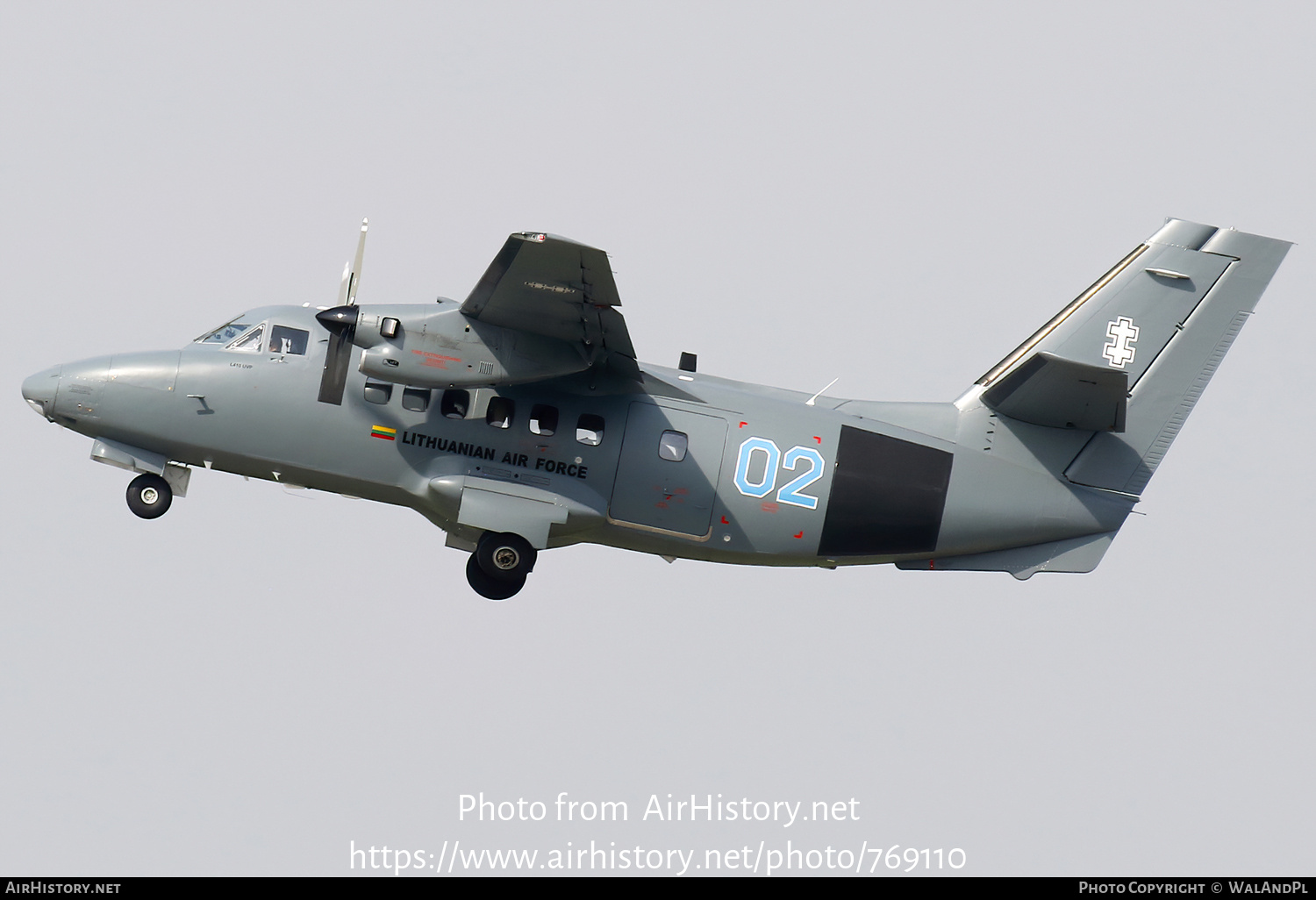 Aircraft Photo of 02 | Let L-410UVP Turbolet | Lithuania - Air Force | AirHistory.net #769110