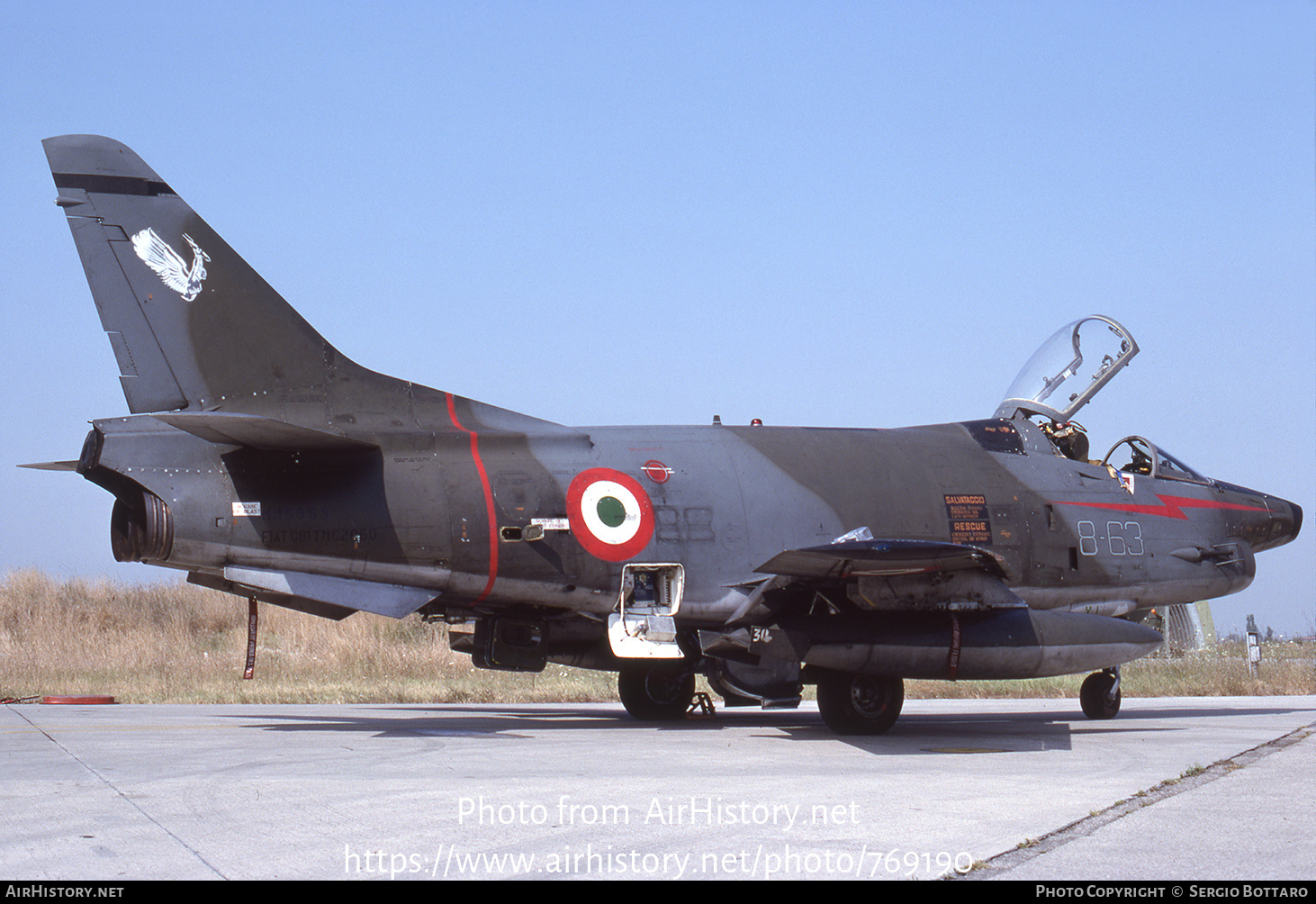 Aircraft Photo of MM6953 | Fiat G-91Y | Italy - Air Force | AirHistory.net #769190