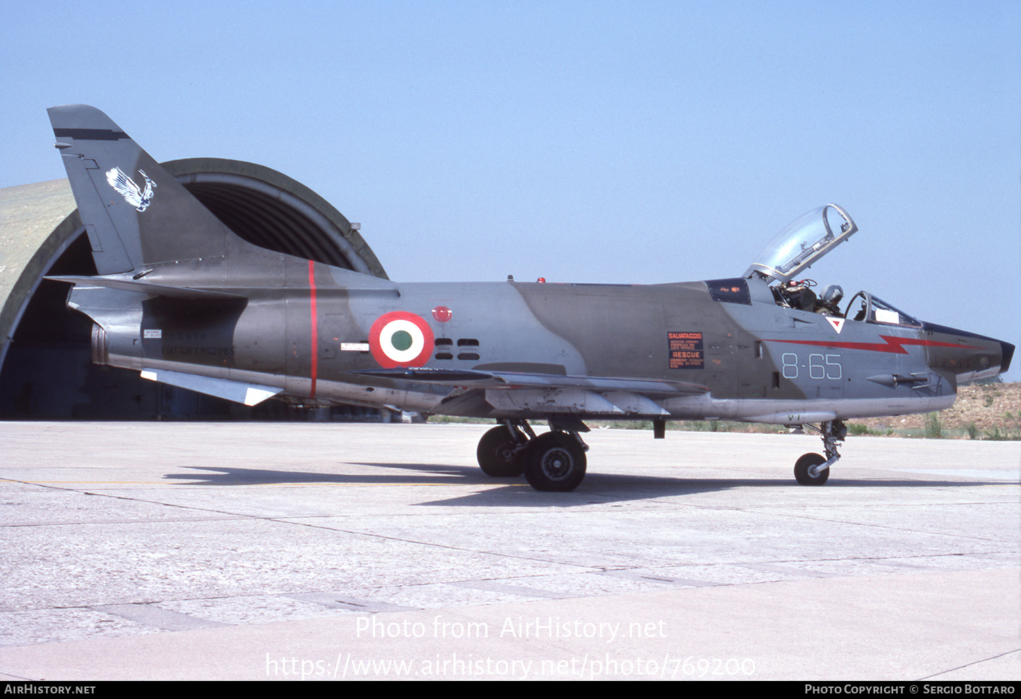 Aircraft Photo of MM6958 | Fiat G-91Y | Italy - Air Force | AirHistory.net #769200