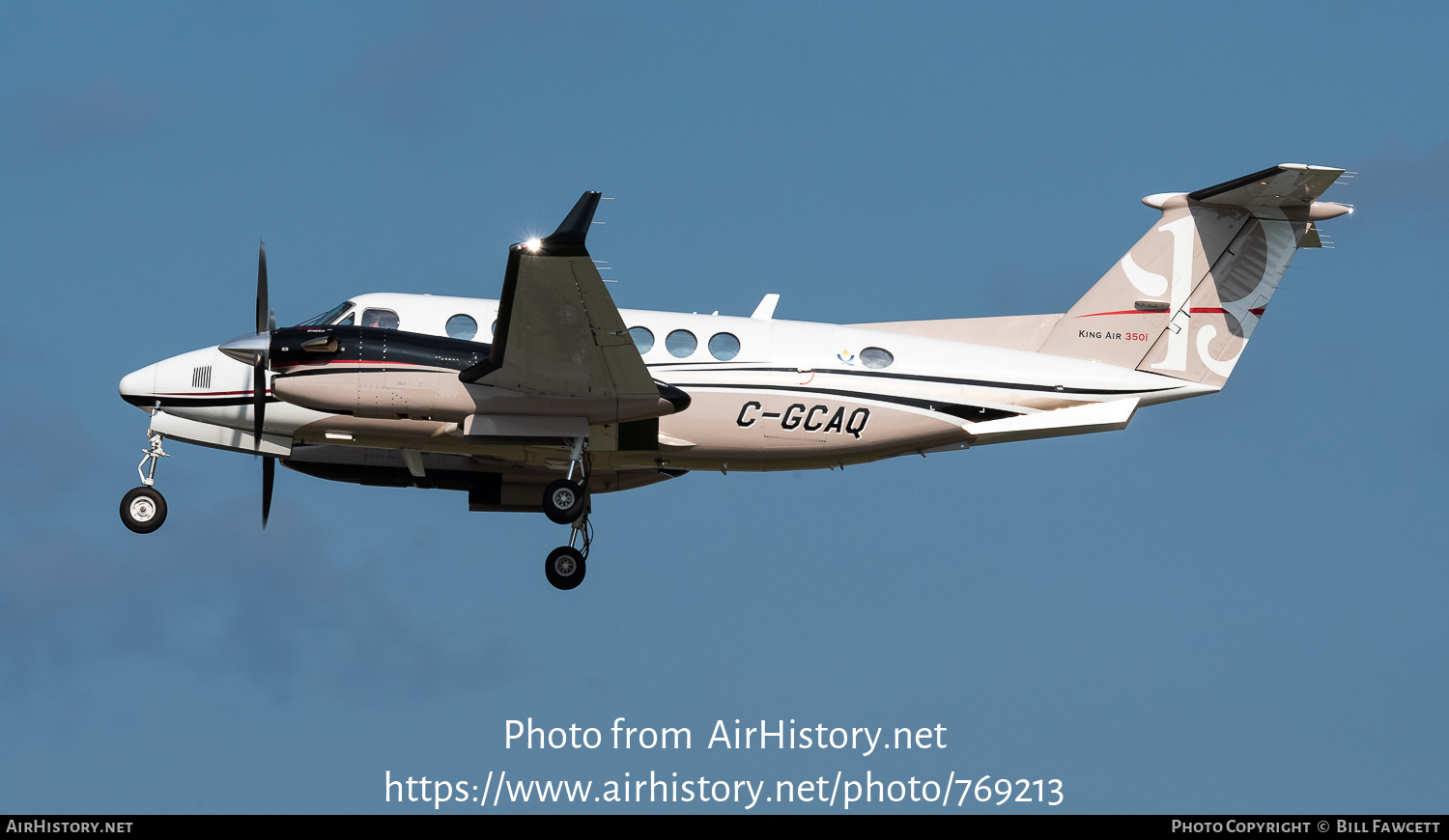 Aircraft Photo of C-GCAQ | Beechcraft B300 King Air 350 | AirHistory.net #769213