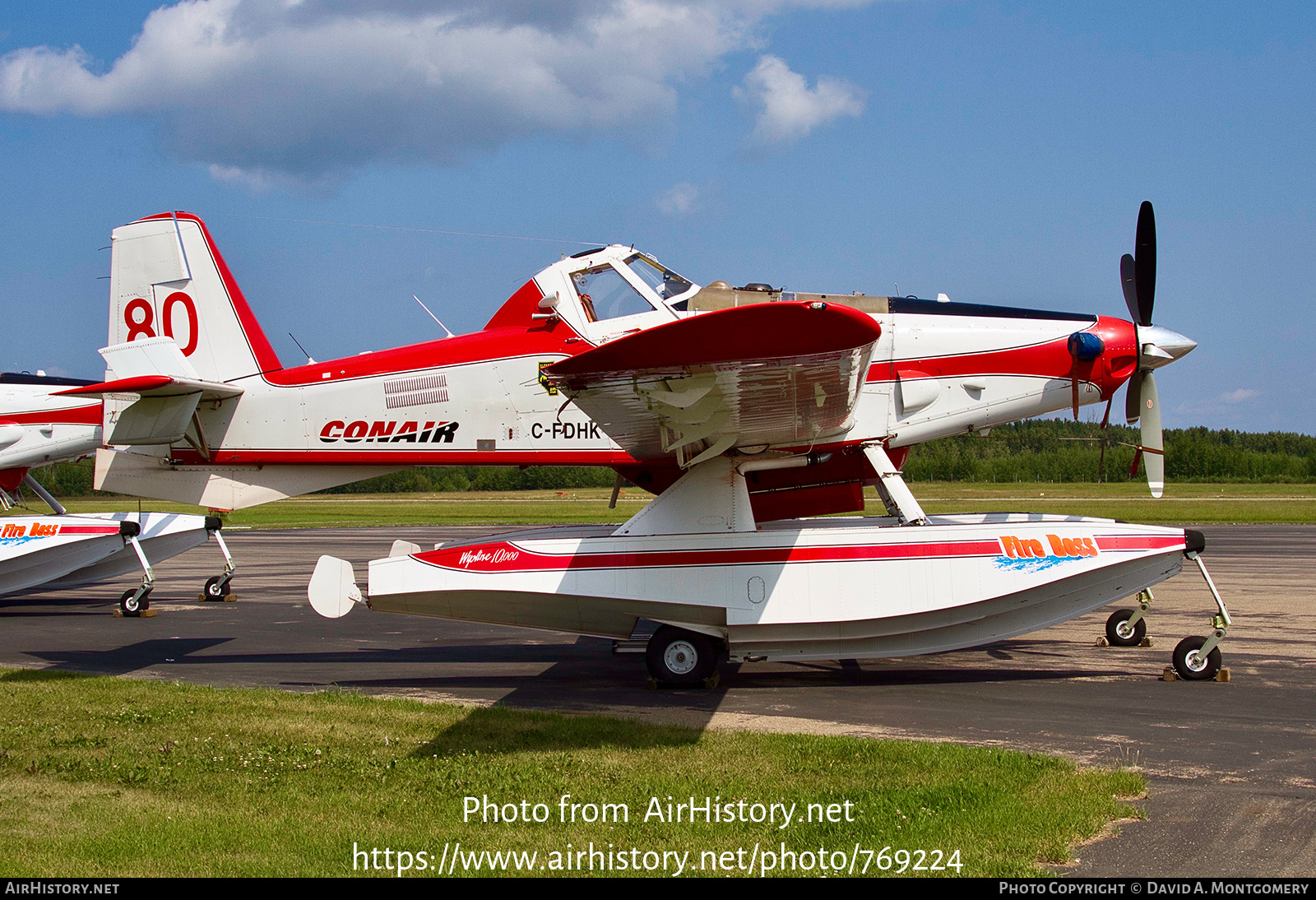 Aircraft Photo of C-FDHK | Air Tractor AT-802F Fire Boss (AT-802A) | Conair Aviation | AirHistory.net #769224