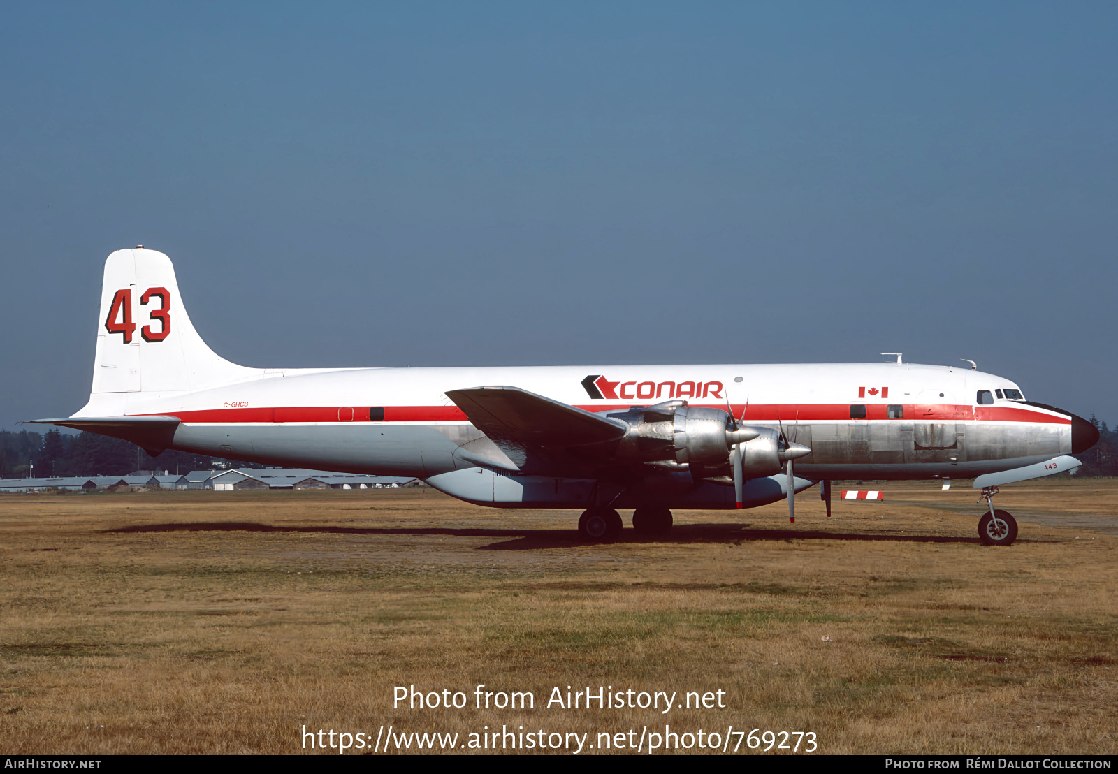 Aircraft Photo of C-GHCB | Douglas DC-6B/AT | Conair Aviation | AirHistory.net #769273