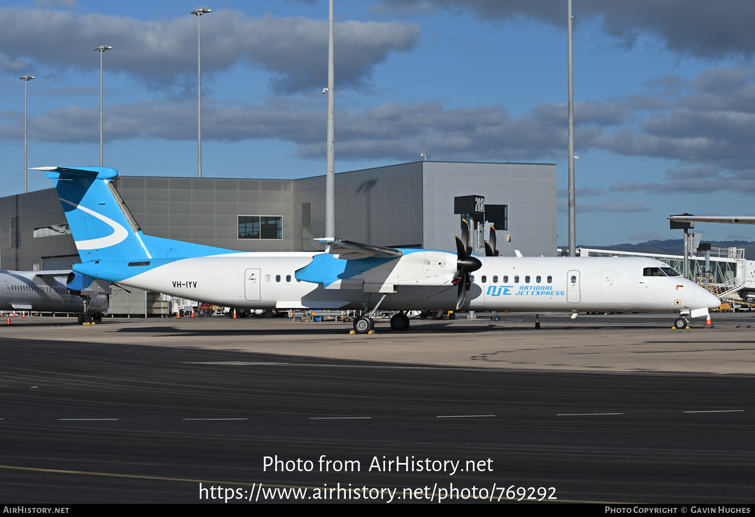 Aircraft Photo of VH-IYV | Bombardier DHC-8-402 Dash 8 | NJE - National Jet Express | AirHistory.net #769292