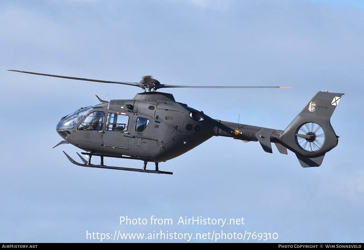 Aircraft Photo of HE.26-05 | Airbus Helicopters EC-135T-2+ | Spain - Army | AirHistory.net #769310