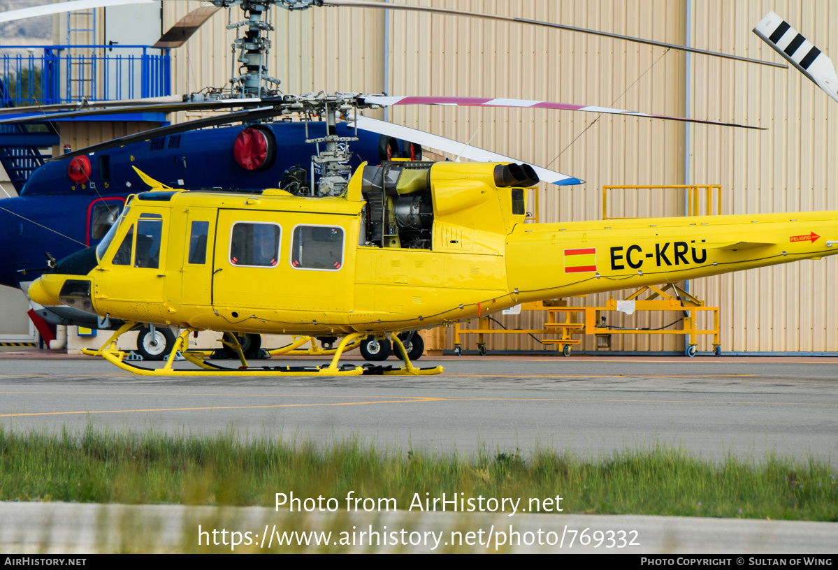 Aircraft Photo of EC-KRU | Agusta AB-412 Grifone | AirHistory.net #769332