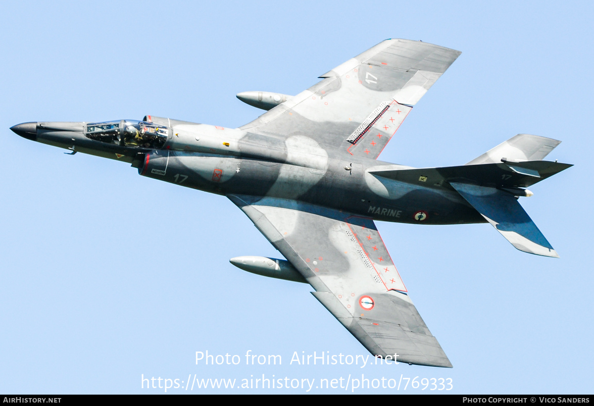 Aircraft Photo of 17 | Dassault Super Etendard Modernisé | France - Navy | AirHistory.net #769333