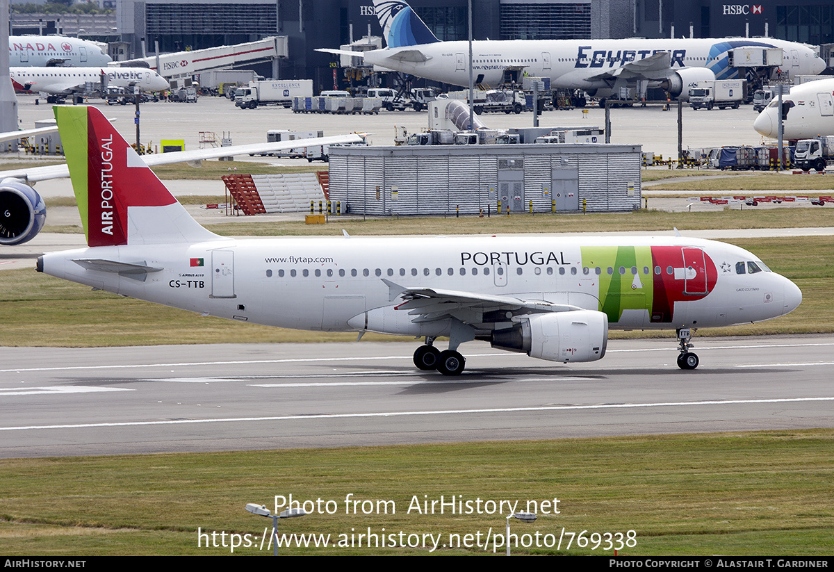 Aircraft Photo of CS-TTB | Airbus A319-111 | TAP Air Portugal | AirHistory.net #769338