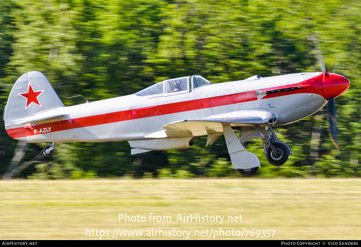 Aircraft Photo of F-AZLY | Yakovlev Yak-3UA | Soviet Union - Air Force | AirHistory.net #769357