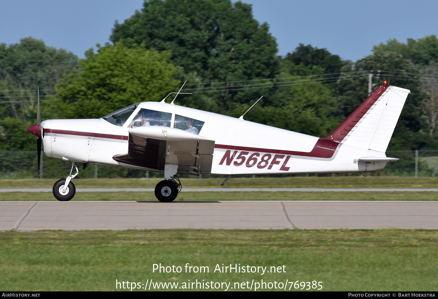 Aircraft Photo of N568FL | Piper PA-28-140 Cherokee | AirHistory.net #769385