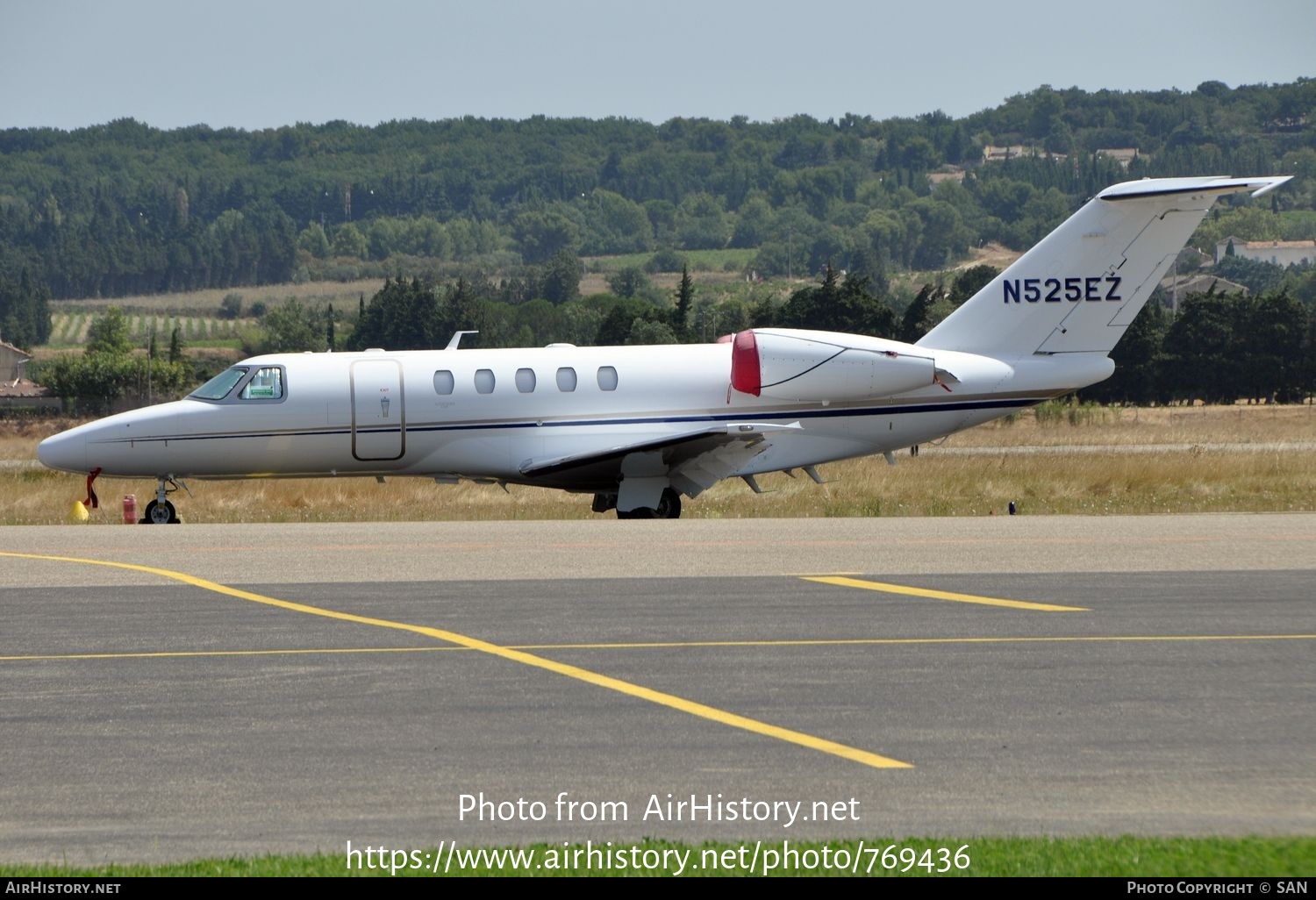 Aircraft Photo of N525EZ | Cessna 525C CitationJet CJ4 | AirHistory.net #769436