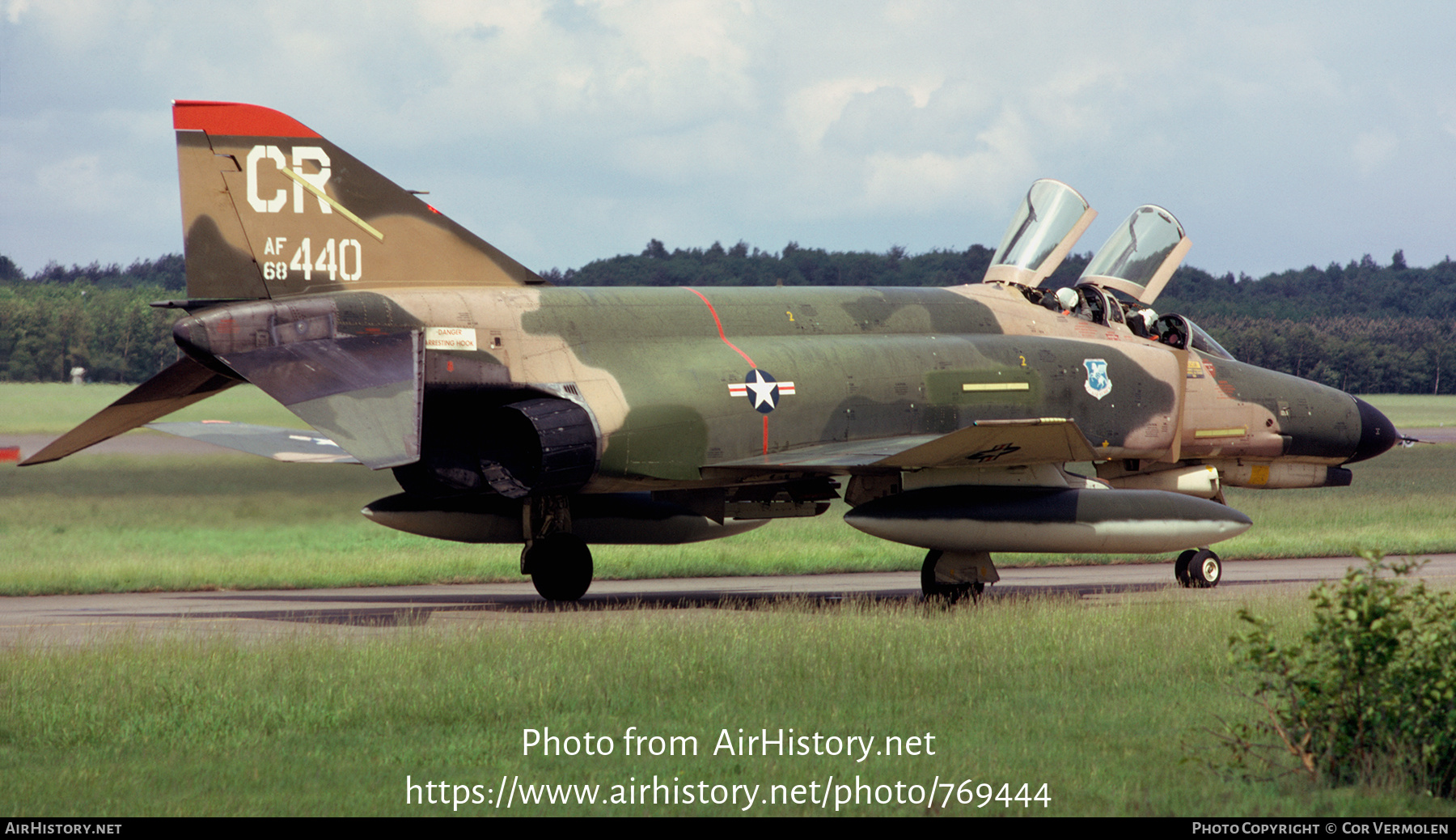 Aircraft Photo of 68-0440 / AF68-440 | McDonnell Douglas F-4E Phantom II | USA - Air Force | AirHistory.net #769444