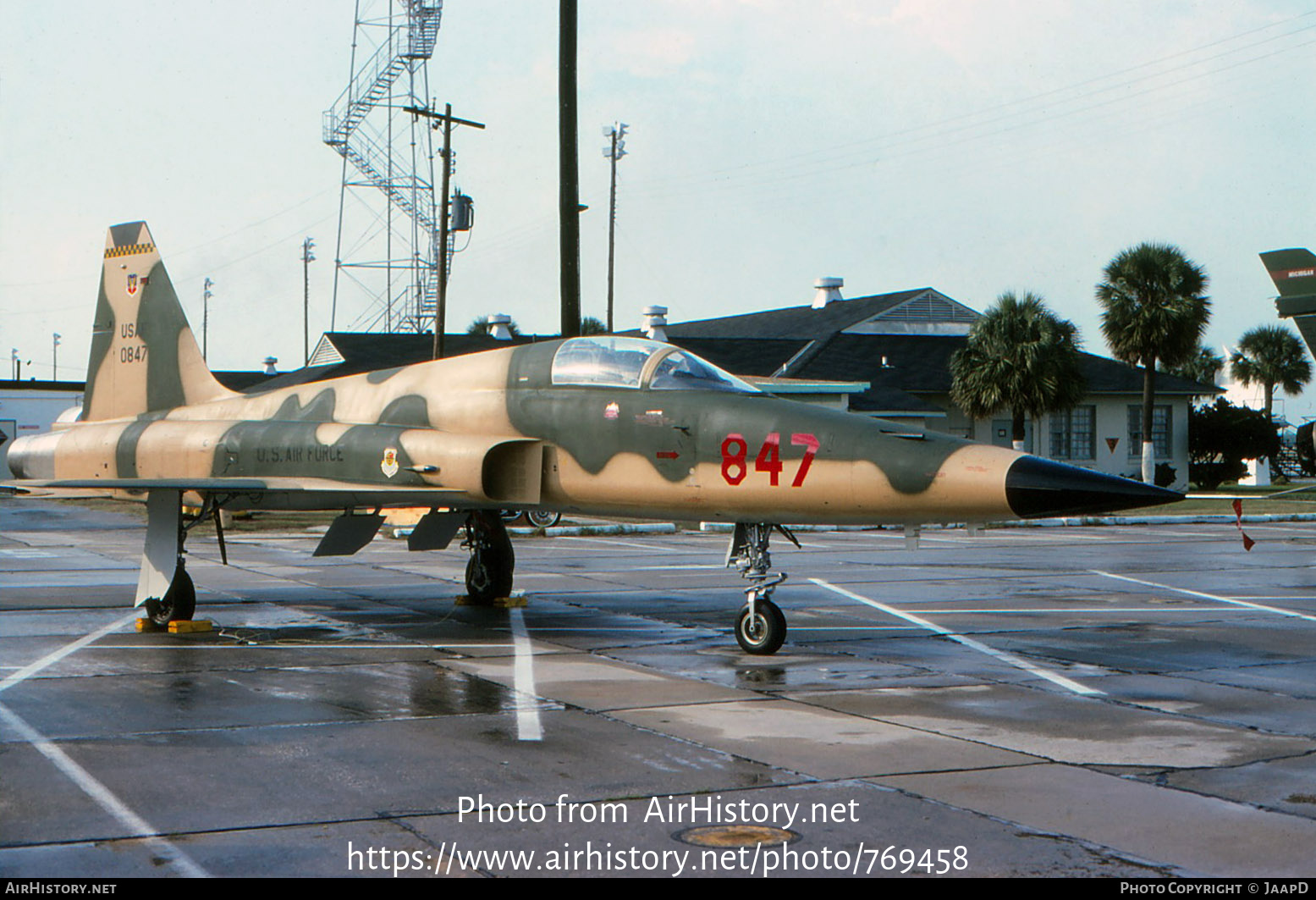 Aircraft Photo of 73-0847 / 0847 | Northrop F-5E Tiger II | USA - Air Force | AirHistory.net #769458