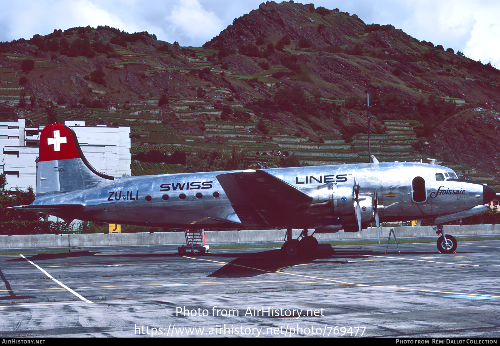 Aircraft Photo of ZU-ILI | Douglas DC-4-1009 | Swissair - Swiss Air Lines | AirHistory.net #769477