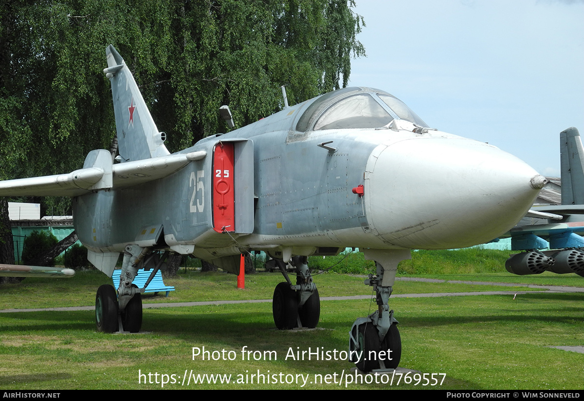 Aircraft Photo of 25 white | Sukhoi Su-24M | Belarus - Air Force | AirHistory.net #769557