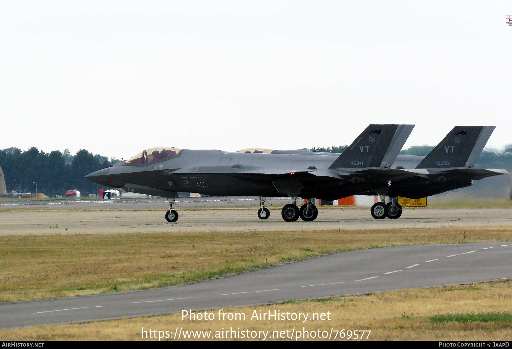 Aircraft Photo of 5341 / 18-5341 | Lockheed Martin F-35A Lightning II | USA - Air Force | AirHistory.net #769577