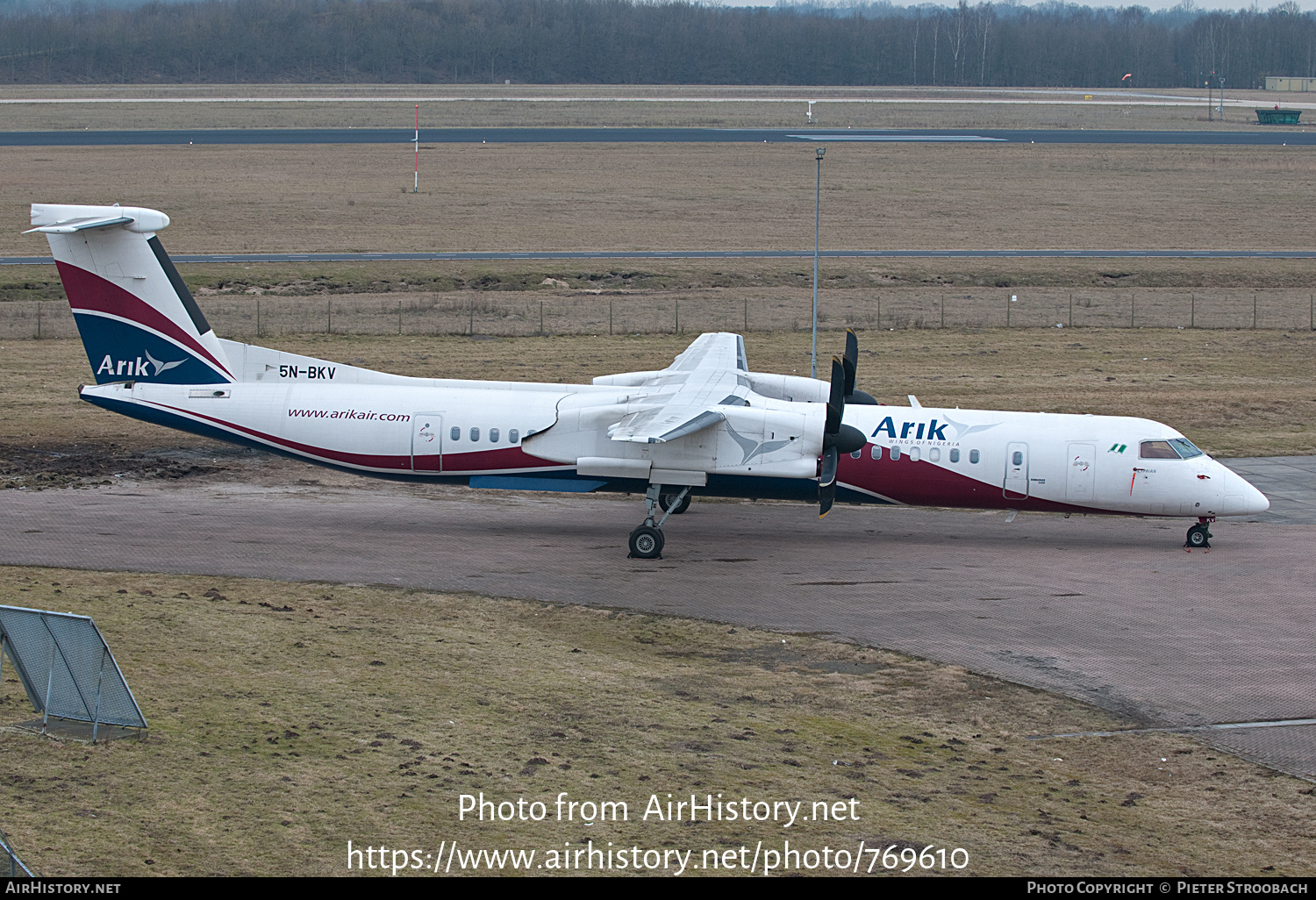 Aircraft Photo of 5N-BKV | Bombardier DHC-8-402 Dash 8 | Arik Air | AirHistory.net #769610