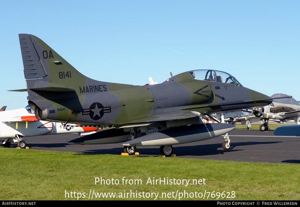 Aircraft Photo of N234LT / 158141 | Douglas TA-4J Skyhawk | USA - Marines | AirHistory.net #769628