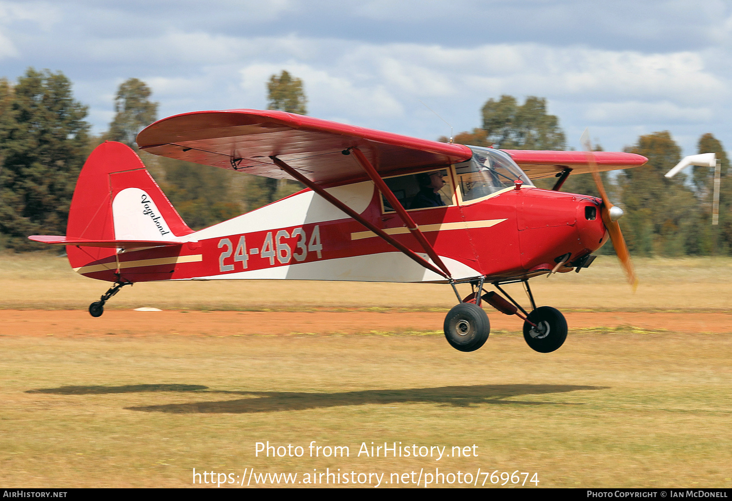 Aircraft Photo of 24-4634 | Piper PA-15 Vagabond | AirHistory.net #769674