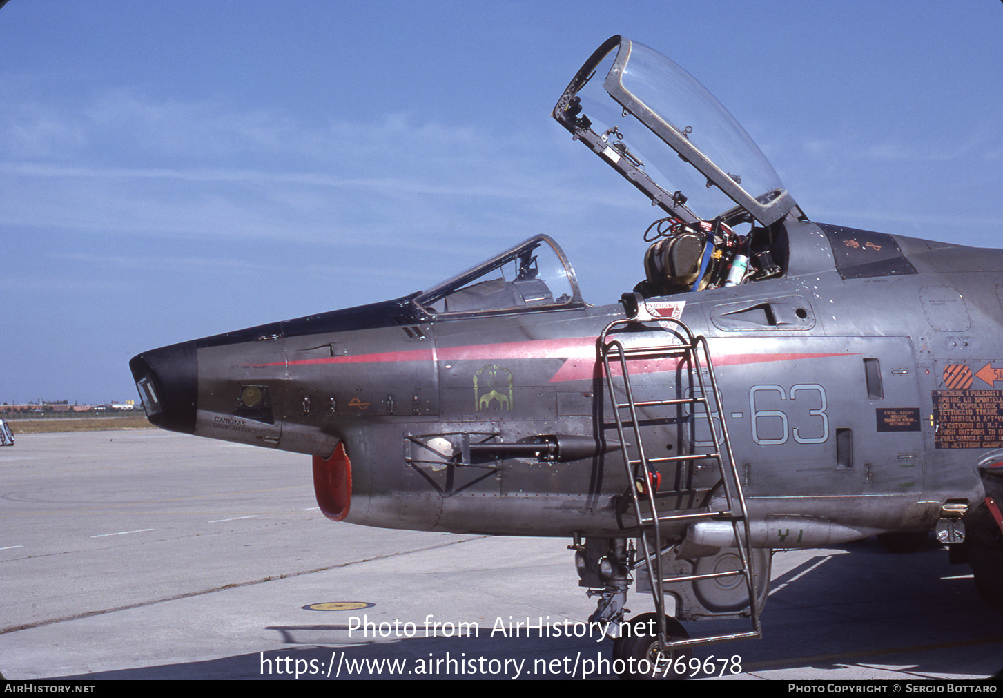 Aircraft Photo of MM6953 | Fiat G-91Y | Italy - Air Force | AirHistory.net #769678