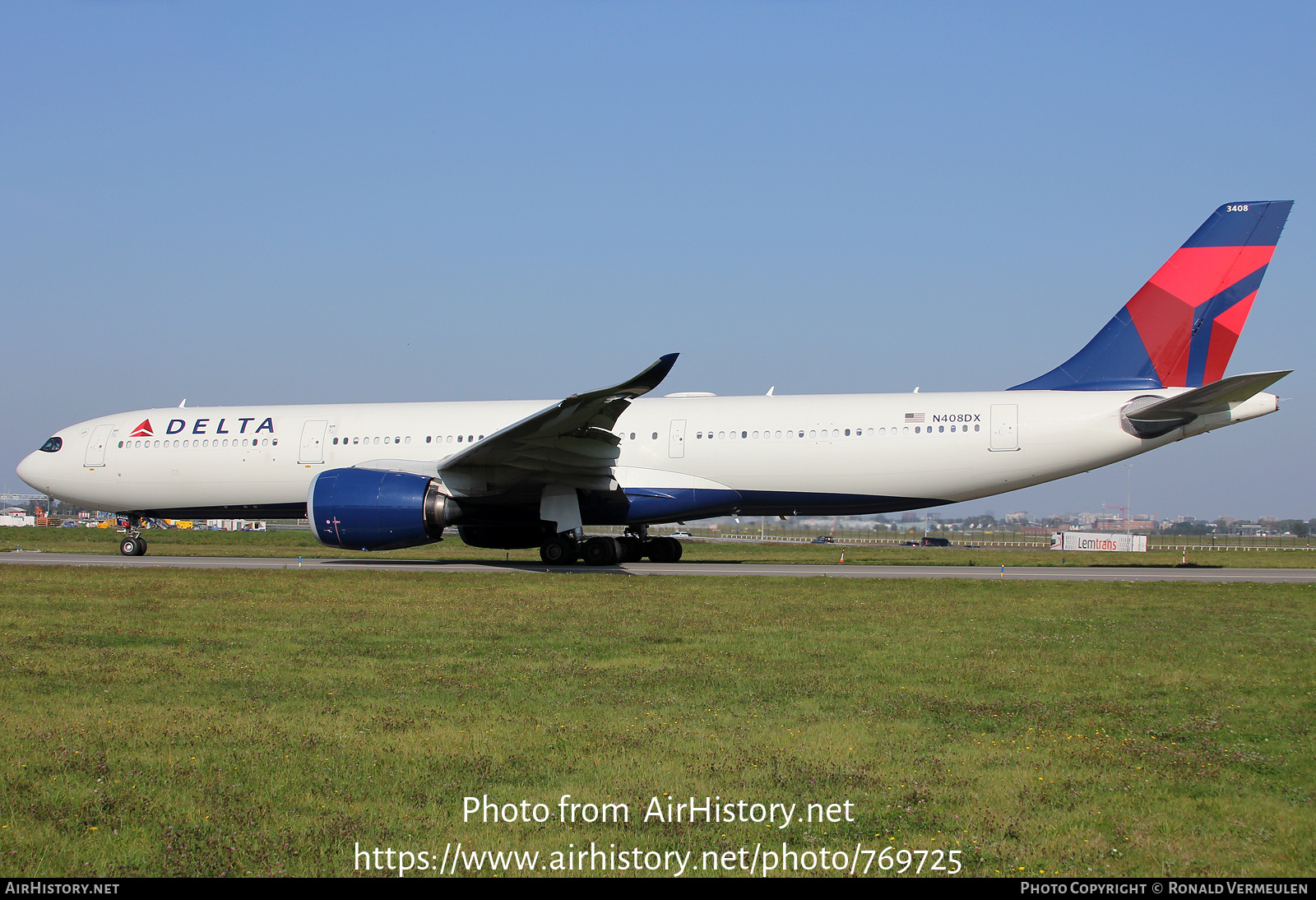 Aircraft Photo of N408DX | Airbus A330-941N | Delta Air Lines | AirHistory.net #769725