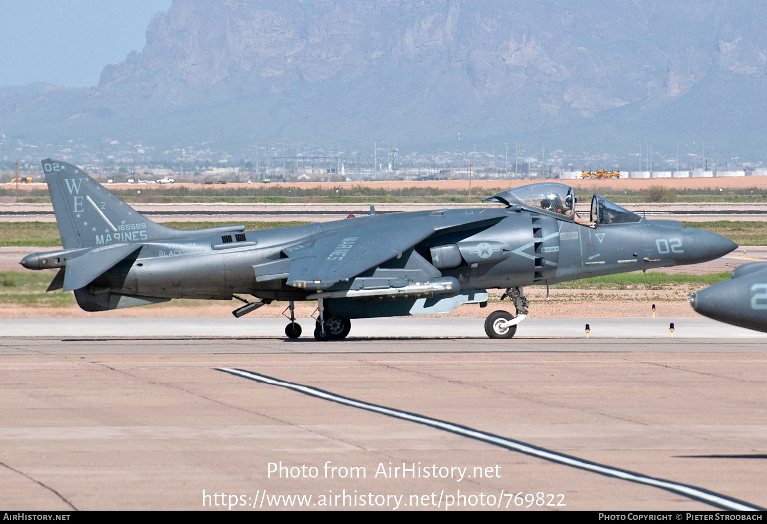 Aircraft Photo of 165589 | Boeing AV-8B(R) Harrier II+ | USA - Marines | AirHistory.net #769822