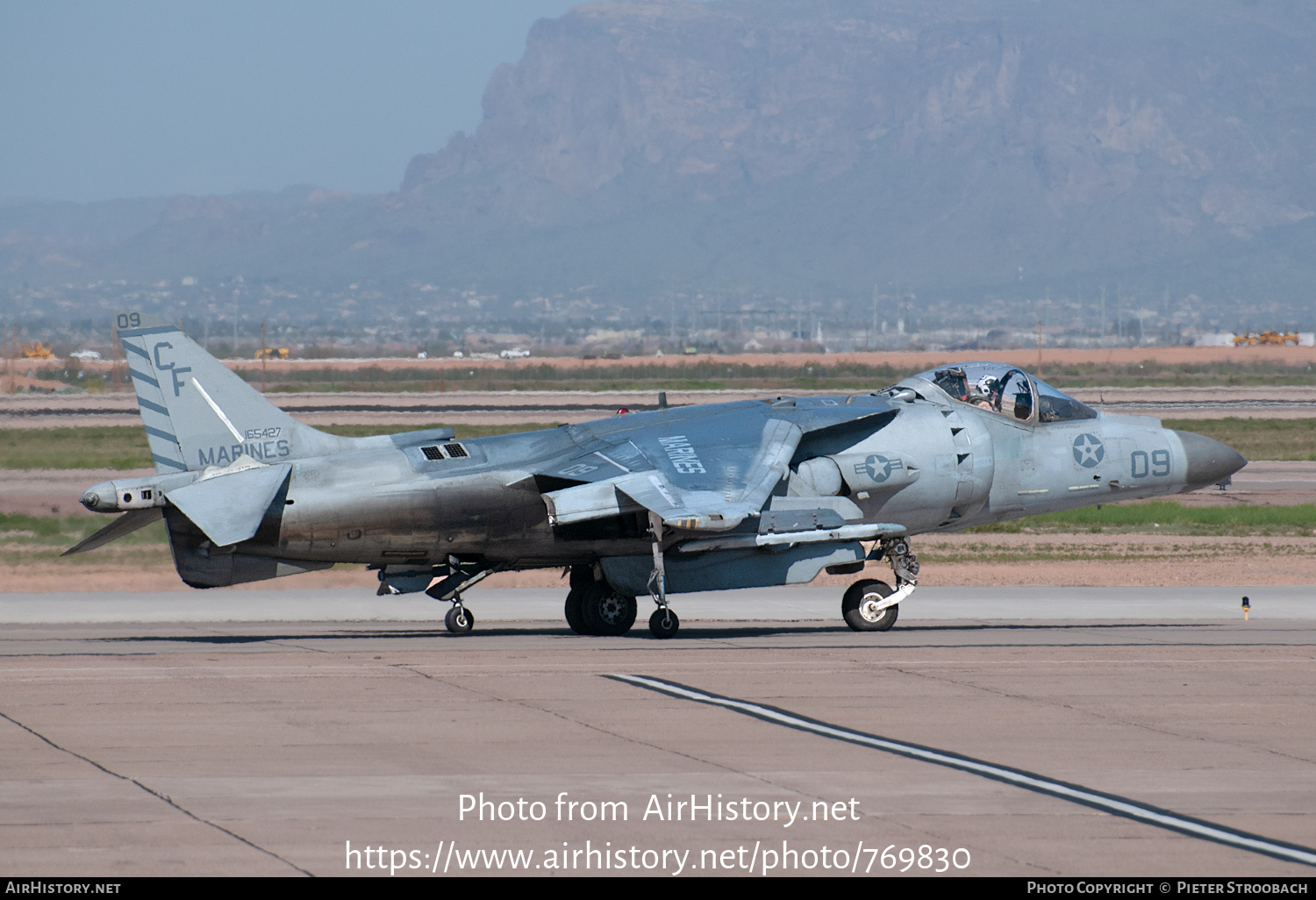 Aircraft Photo of 165427 | Boeing AV-8B(R) Harrier II+ | USA - Marines | AirHistory.net #769830